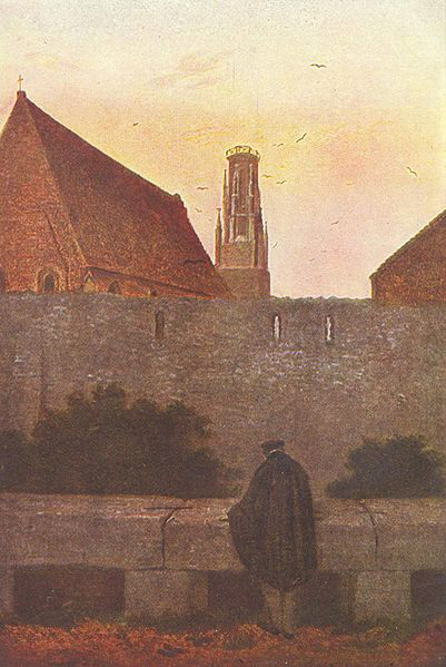 Caspar David Friedrich By the townwall